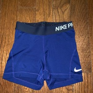Navy blue Nike pros